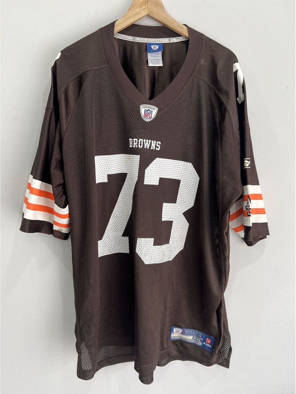 Thomas Cleveland Browns Football Reebok Jersey Nfl xxl